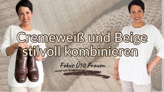 Cremeweiß und Beige  OutfitInspiration [upl. by Staffard]