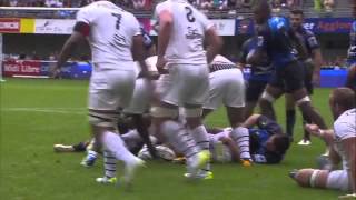 Résumé J5 TOP14  Montpellier  Toulouse [upl. by Ellenuahs]