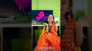 Achyutam Keshavam Krishna Damodaram  Janmashtami special  by 4years old Radhika  Krishna song [upl. by Schechter501]