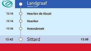 Arriva Limburg omroepen S3 Kerkrade Centrum  Heerlen  Sittard [upl. by Edna]