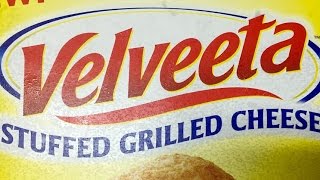 Velveeta Stuffed Grilled Cheese Review [upl. by Brest]