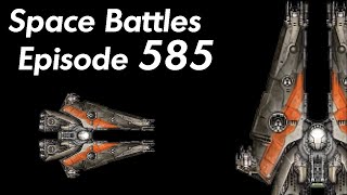 Starsector Space Battles Ep 585 100 Manual piloting [upl. by Diraj]