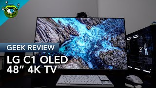 How We Use A LG C1 4K OLED 48quot 120Hz TV For Console Gaming And Everyday PC Use [upl. by Lankton]