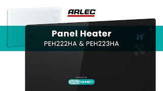 ARLEC  PEH222HA amp PEH223HA Smart Convection Heater – setup and installation guide [upl. by Neliac888]