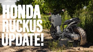 HONDA RUCKUS UPDATE  Is it worth it [upl. by Bradshaw550]