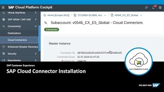 SAP Cloud Connector Installation  SAP Commerce Cloud [upl. by Ilaw]