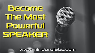 Become The Most Powerful Speaker  Public Speaking Confidence  Clear Voice  Command Attention [upl. by Alliuqat]