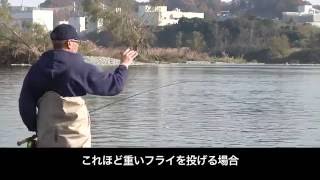 Skagit Casting demonstrated by Ed Ward Part 1 [upl. by Nostets]