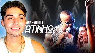 Léo Santana Anitta  Contatinho REACTION [upl. by Eca]