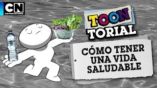 Cómo tener una vida saludable  Toontorial  QuedateEnCasa [upl. by Suzanna]