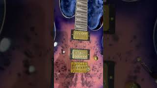 ￼IBANEZ GRG220PARLB RG GIO SERIES ELECTRIC GUITAR ROYAL PURPLE BURST [upl. by Wolsniw525]