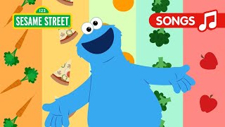 Sesame Street The Food Song with Cookie Monster amp Friends  Animated Songs for Kids [upl. by Asuncion633]