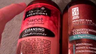 Product reviewRENPURE SOLUTUTIONS CLEANSING CONDITIONER POMEGRANATESALON GRAFIX CLEANSING COND [upl. by Innattirb173]