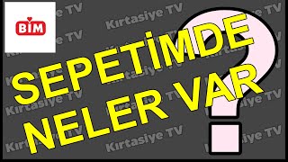 BİM SEPETİMDE NELER VAR 14 KASIM 2024 [upl. by Leoni]