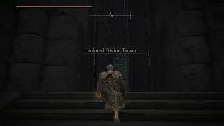 Isolated Divine Tower  Tower of Return  Where to Bring Malenias Greater Rune  Elden Ring [upl. by Ekul]