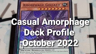 Casual Amorphage Deck Profile October 2022 [upl. by Rats]