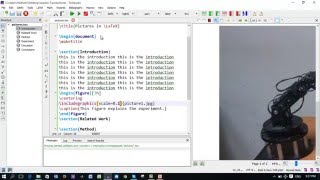 Lecture 3 Pictures in LaTeX Arabic [upl. by Ealasaid197]