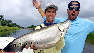 Fishing for Clown Knife Fish in Florida  ft 1Rod1ReelFishing amp Scott Martin [upl. by Petie]