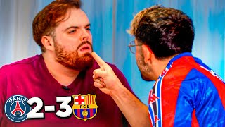 PSG 2  Barça 3 pero NOS HACKEAN😱 [upl. by Suissac230]