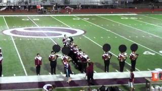 2011 Sept 2 Sinton HS Pirate Marching Band quotBone Crusherquot [upl. by Dodie]