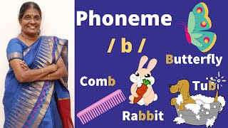 Phonetic alphabet  The Phoneme  b   How to pronounce the words with the alphabet b [upl. by Eleonora]