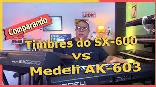 MEDELI AK603 VS YAMAHA SX600 [upl. by Salvador]