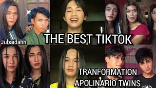 THE BEST TRANFORMATION Kumpulan Video Tiktok Terbaru APOLINARIO TWINS [upl. by Nette]