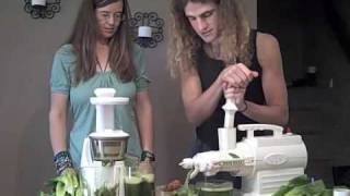 Hurom Juicer vs Green Star Juice Episode 272 [upl. by Dutchman]