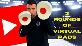 3 x 2 Minute Rounds Of Virtual Pads  Wimborne Boxing Club [upl. by Teddman]