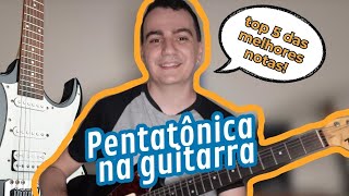 A escala PENTATÔNICA MENOR na GUITARRA o que é e como tocar [upl. by Hannus]