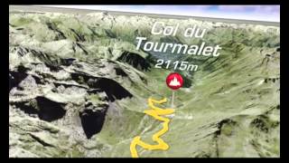 Le Parcours  LEtape du Tour 2014  Pau  Hautacam [upl. by Walburga312]