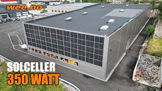 Solceller 350W [upl. by Ardnac]