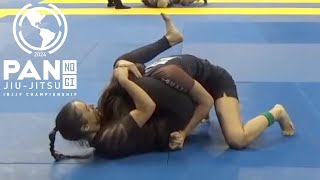 Ana Mayordomo vs Lauren Sognefest  Pan NoGi 2024 [upl. by Ardnoid]