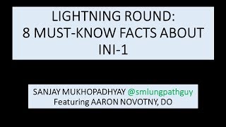 Lightning Round 8 MustKnow Facts About INI1 [upl. by Madelene]