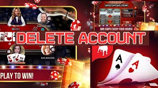 How to Delete Zynga Poker Account 2024 [upl. by Aicetal]