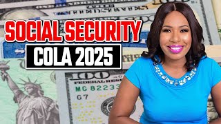 SOCIAL SECURITY 2025 COST OF LIVING ADJUSTMENT COLA  MEDICARE PART B INCREASE BUDGET CUTS amp MORE [upl. by Nananne]