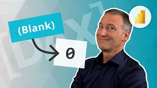 How to return 0 instead of BLANK in DAX [upl. by Hadley]