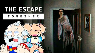 ¡NO ENTRES a LA CASA del TERROR 💀😭en THE ESCAPE TOGETHER con SOYDANY y PERMON [upl. by Violette]