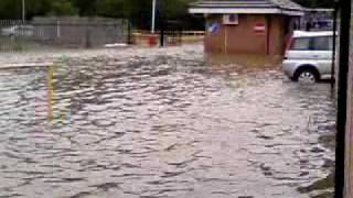 floods sheffield meadowhall 2007 yorkshire [upl. by Tugman]