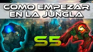 LOL Tips  Como empezar a junglear Guia de Buffos y Rutas  Season 5 56 [upl. by Natalya492]