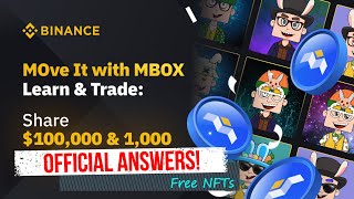 Binance MBOX MOBOX Learn And Trade Quiz Answers [upl. by Michell84]