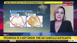 Prognoza meteo august 2024 Cum va fi vremea în ultima lună de concedii [upl. by Aleusnoc]