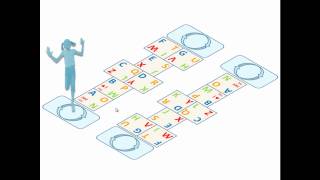 ABC HOPSCOTCH GAME  JUEGO DE RAYUELA PARA APRENDER Y PRACTICAR EL ABC EN INGLÉS [upl. by Anyd]