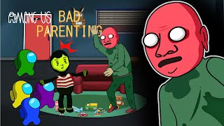 어몽어스 VS Bad Parenting  KDC Toons AMONG US ANIMATION [upl. by Ahsekal]