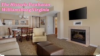 The Historic Powhatan A Hilton Resort Williamsburg Virginia 4 Bedroom walkthrough [upl. by Anauj222]