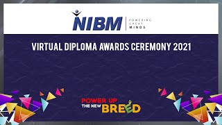 NIBM Virtual Diploma Awards Ceremony – 2021 Session D [upl. by Ylimme]