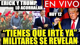 URGENTE🔴 MADURO SE QUEDA SIN ALIADOSMILITARES LO TRAICIONAN TRUMP Y ERIK PRINCE LO ACORRALAN [upl. by Silber]