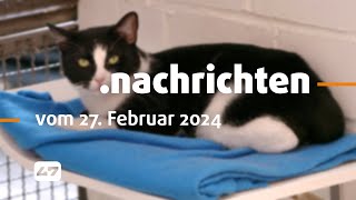 STUDIO 47 nachrichten  27022024  NEUES DUISBURGER TIERHEIM IST WEITERHIN UNSICHER [upl. by Naimed]