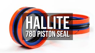 Hallite 780 DoubleActing Piston Seal [upl. by Terrill]