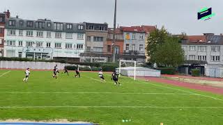 49MATCH CHAMPIONNAT U15 RWDM B vs U15 CROSSING SCHAERBEEK BFIN [upl. by Ococ]